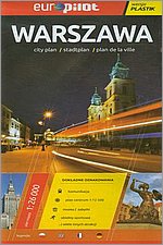 Warszawa Europilot plan miasta 1:26 000
