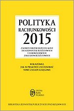 Polityka rachunkowoci 2015 z komentarzem do planu kont dla jednostek budetowych i samorzdowych